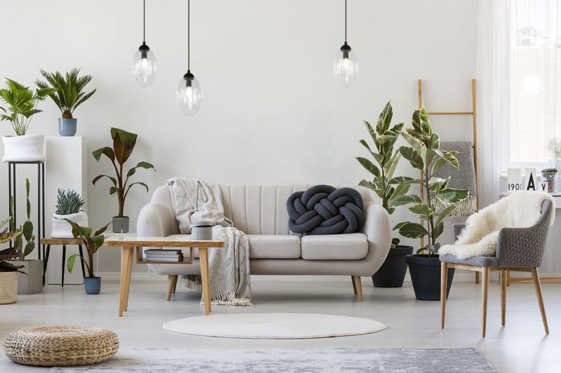Lampa sufitowa wisząca Light Home LH Vigo 1x E14 60W transparentny 1szt.