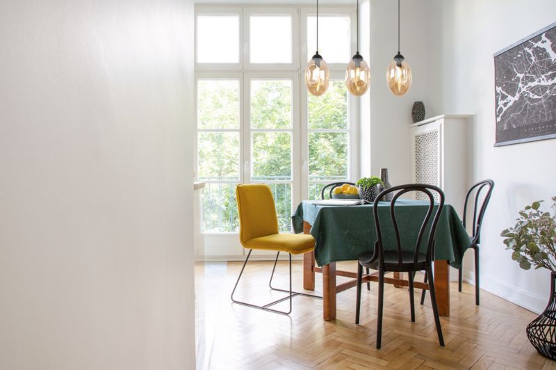 Lampa sufitowa wisząca Light Home LH Vigo 3x E14 60W miodowy 1szt.