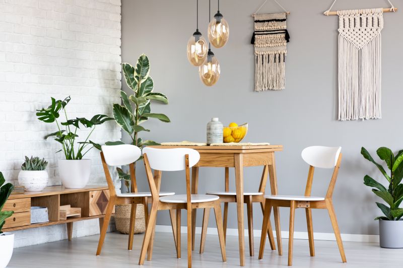 Lampa sufitowa wisząca Light Home LH Vigo 3x E14 60W okrągły 19cm miodowy 1szt.