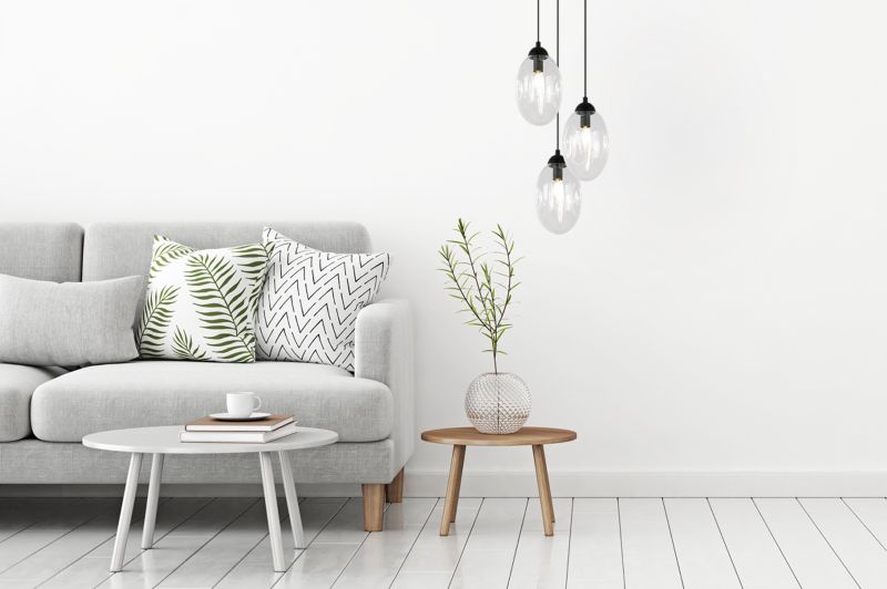 Lampa sufitowa wisząca Light Home LH Vigo 3x E14 60W okrągły 19cm transparentny 1szt.