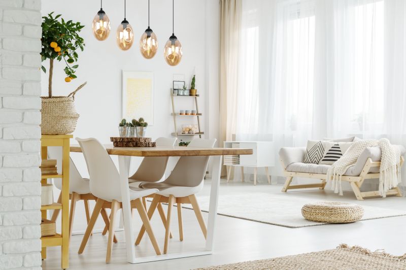 Lampa sufitowa wisząca Light Home LH Vigo 4x E14 60W miodowy 1szt.