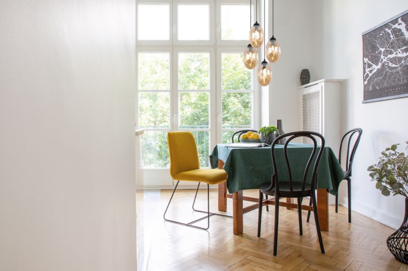 Lampa sufitowa wisząca Light Home LH Vigo 4x E14 60W okrągły miodowy 1szt.