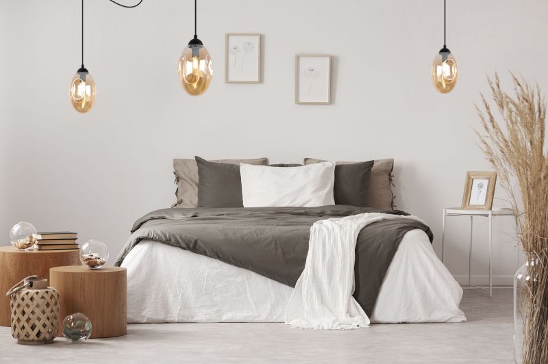 Lampa sufitowa wisząca Light Home LH Vigo Spider 1x E14 60W miodowy 1szt.