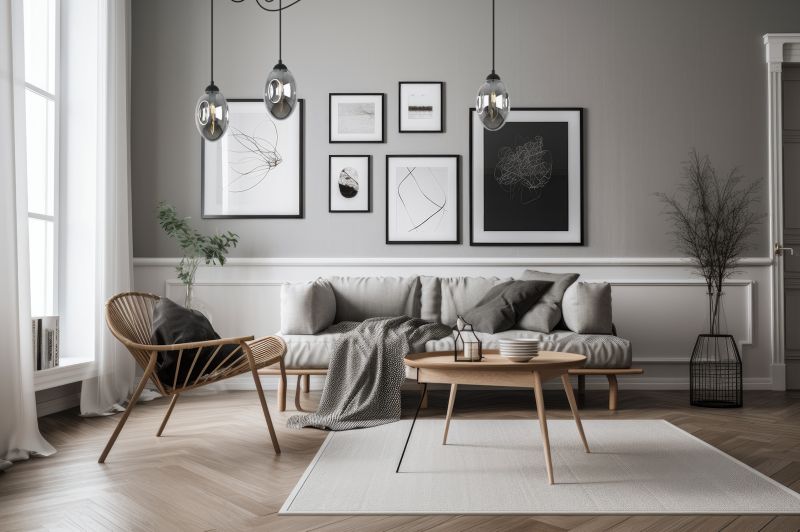 Lampa sufitowa wisząca Light Home LH Vigo Spider 3x E14 60W czarny 1szt.