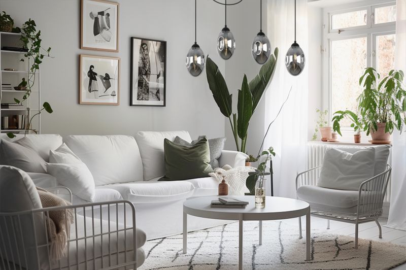Lampa sufitowa wisząca Light Home LH Vigo Spider 4x E14 60W czarny 1szt.