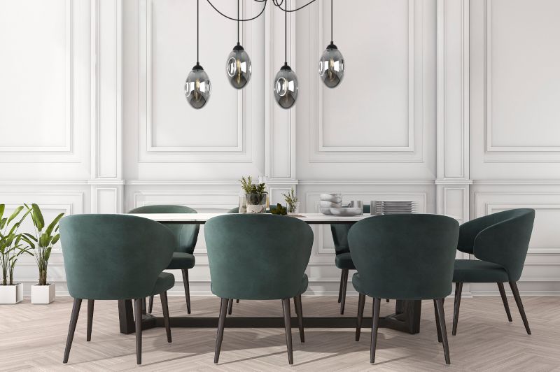 Lampa sufitowa wisząca Light Home LH Vigo Spider 4x E14 60W czarny 1szt.