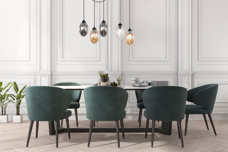 Lampa sufitowa wisząca Light Home LH Vigo Spider 5x E14 60W multikolor 1szt.