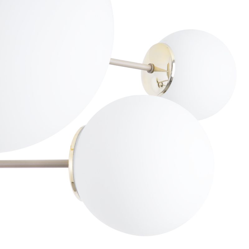 Lampa sufitowa wisząca Light Home LH Vinceza 4x E14 kaszmirowy/złoty 1szt.