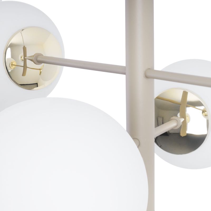 Lampa sufitowa wisząca Light Home LH Vinceza 4x E14 kaszmirowy/złoty 1szt.