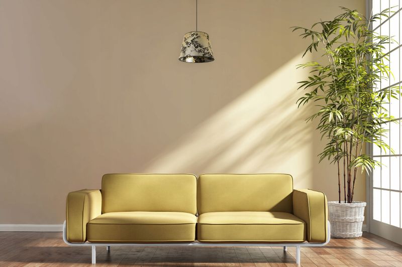 Lampa sufitowa wisząca Light Home LH Werona 1x E27 60W abażur stożek złoty 1szt.