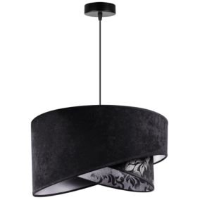 Lampa sufitowa wisząca Light Home LH Werona 1x E27 60W czarny 1szt.