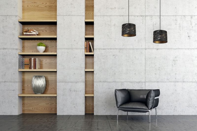 Lampa sufitowa wisząca Light Home LH Werona 1x E27 60W czarny/złoty 1szt.