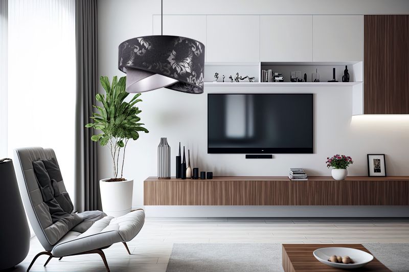 Lampa sufitowa wisząca Light Home LH Werona 1x E27 60W grafitowy 1szt.