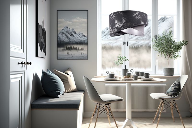 Lampa sufitowa wisząca Light Home LH Werona 1x E27 60W grafitowy 1szt.