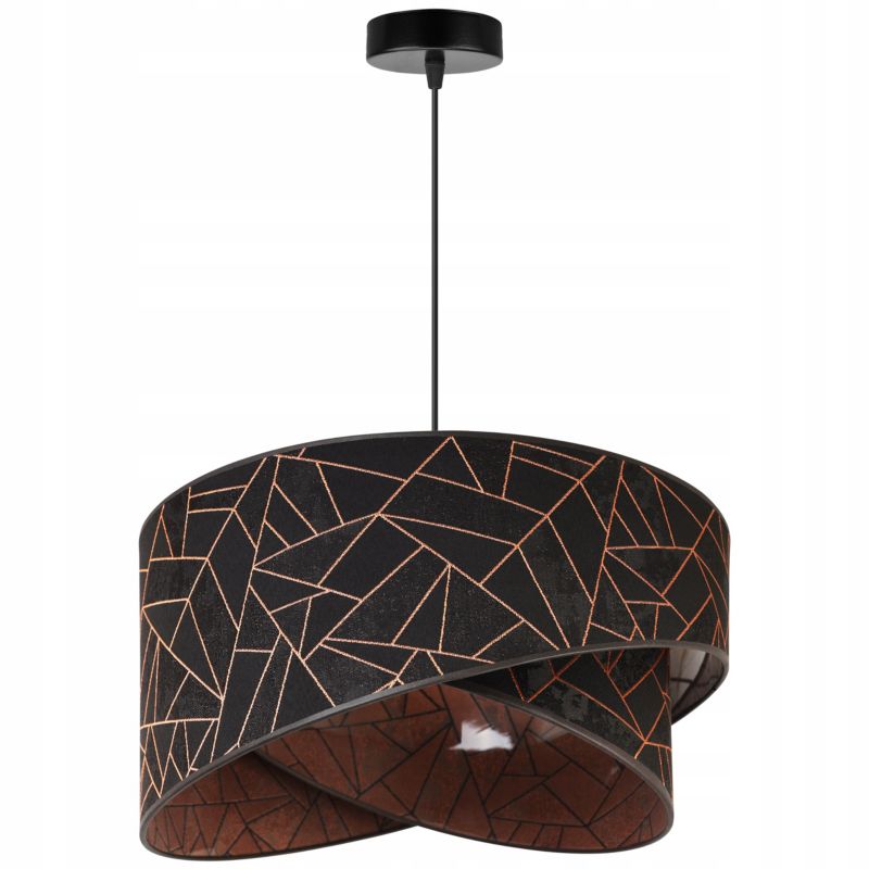 Lampa sufitowa wisząca Light Home LH Werona 1x E27 60W miedź 1szt.