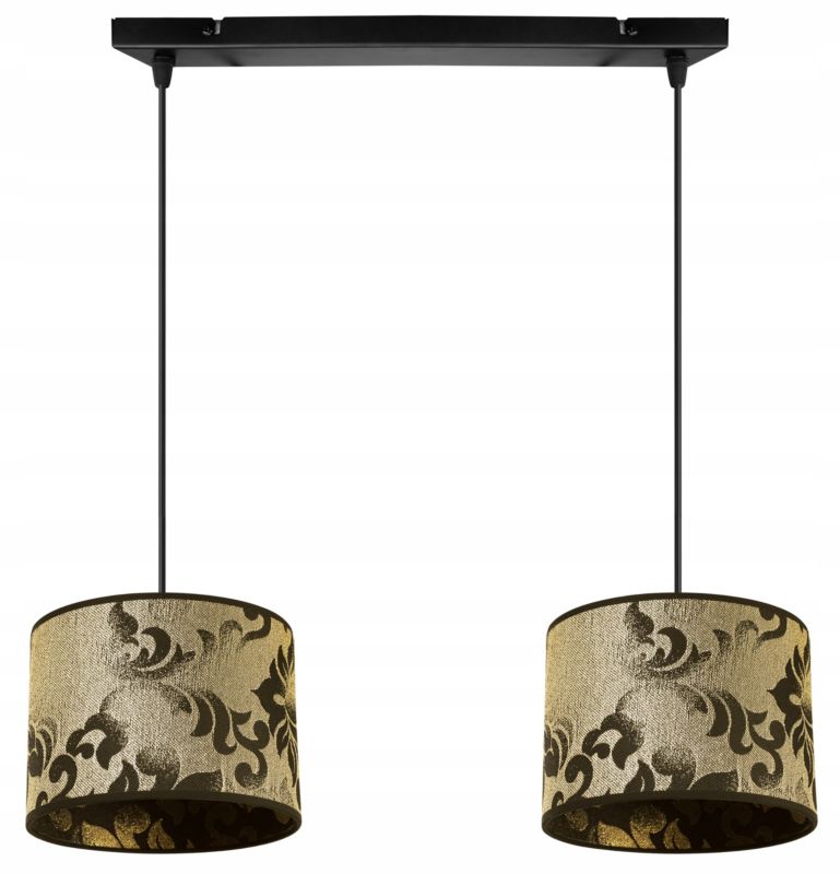 Lampa sufitowa wisząca Light Home LH Werona 2x E27 60W ciemny złoty 1szt.