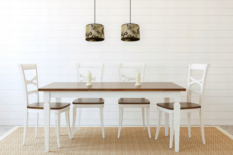 Lampa sufitowa wisząca Light Home LH Werona 2x E27 60W ciemny złoty 1szt.