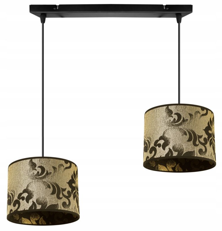 Lampa sufitowa wisząca Light Home LH Werona 2x E27 60W ciemny złoty 1szt.