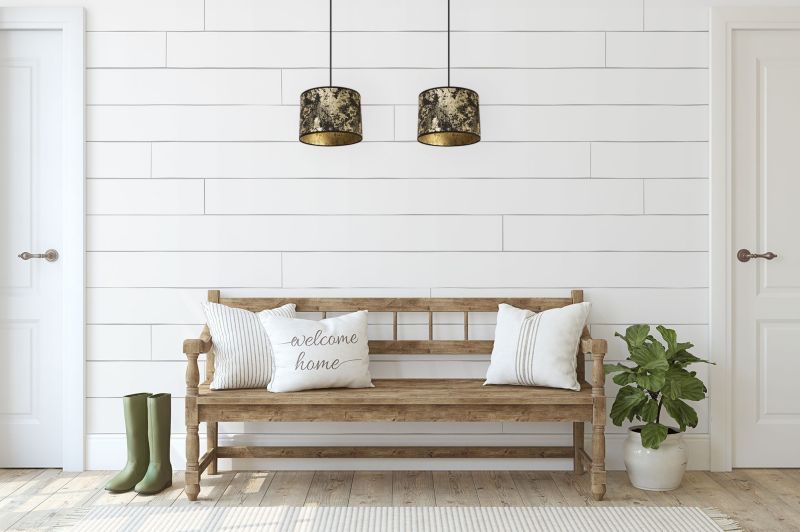 Lampa sufitowa wisząca Light Home LH Werona 2x E27 60W złoty/czarny 1szt.