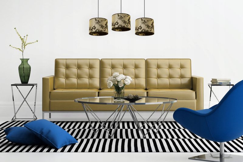 Lampa sufitowa wisząca Light Home LH Werona 3x E27 60W ciemny złoty 1szt.