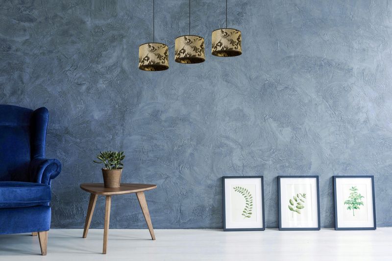 Lampa sufitowa wisząca Light Home LH Werona 3x E27 60W ciemny złoty 1szt.