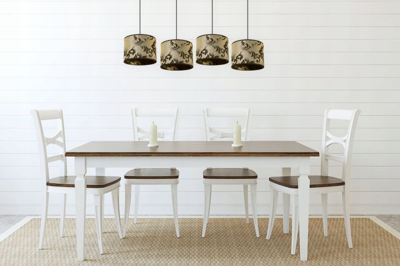 Lampa sufitowa wisząca Light Home LH Werona 4x E27 60W ciemny złoty 1szt.