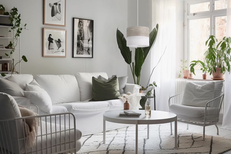 Lampa sufitowa wisząca Light Home LH Wood 1x E27 60W fornir dąb bielony/biały klosz 20cm 1szt.