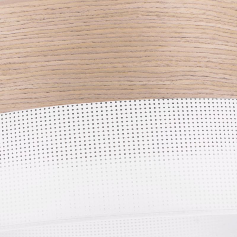 Lampa sufitowa wisząca Light Home LH Wood 1x E27 60W fornir dąb klasyczny/biały klosz 30cm 1szt.