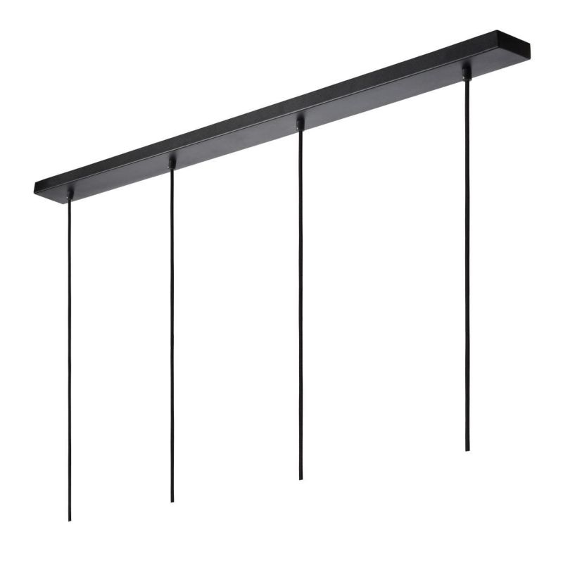 Lampa sufitowa wisząca Lucide Gipsy 1616 czarna szerokość 120 cm 4xE27 x 25W 1 szt.