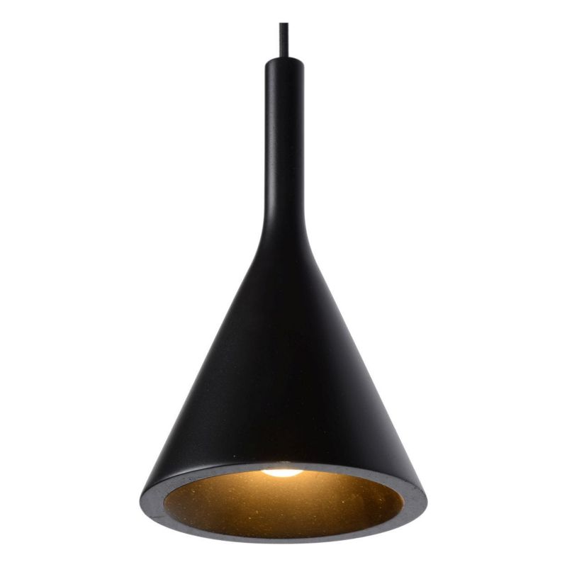 Lampa sufitowa wisząca Lucide Gipsy 1616 czarna szerokość 120 cm 4xE27 x 25W 1 szt.