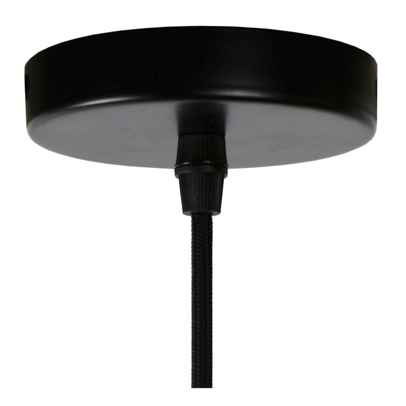 Lampa sufitowa wisząca Lucide Gosse 4141 złoto-biała szerokość 19.5 cm 1xE27 x 230W 1 szt.