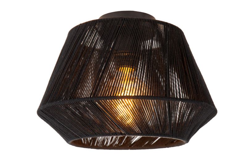 Lampa sufitowa wisząca Lucide Jessica 6131 czarna szerokość 30 cm 1xE27 x 60W 1 szt.