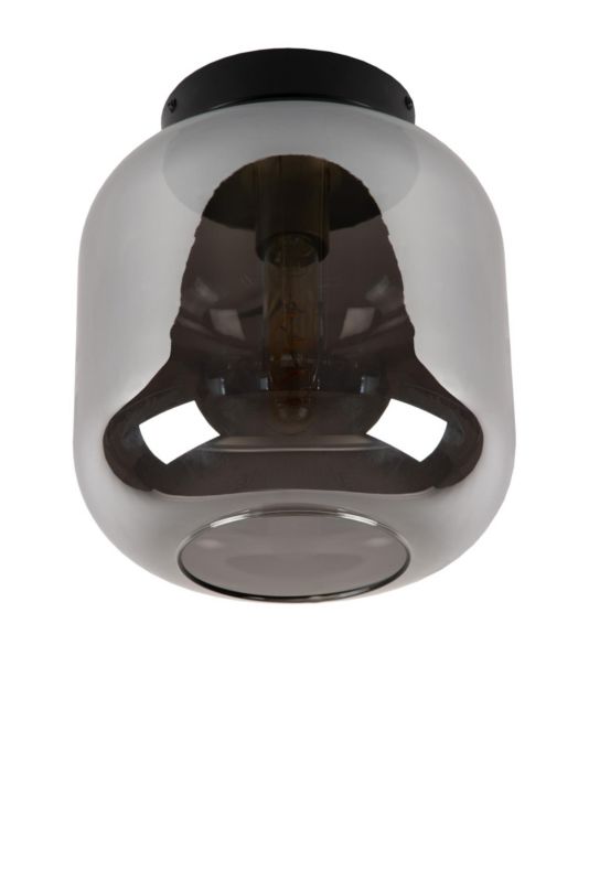 Lampa sufitowa wisząca Lucide Joanet 2153 szaro-odcienie szarości-czarna szerokość 25 cm 1xE27 x 40W 1 szt.