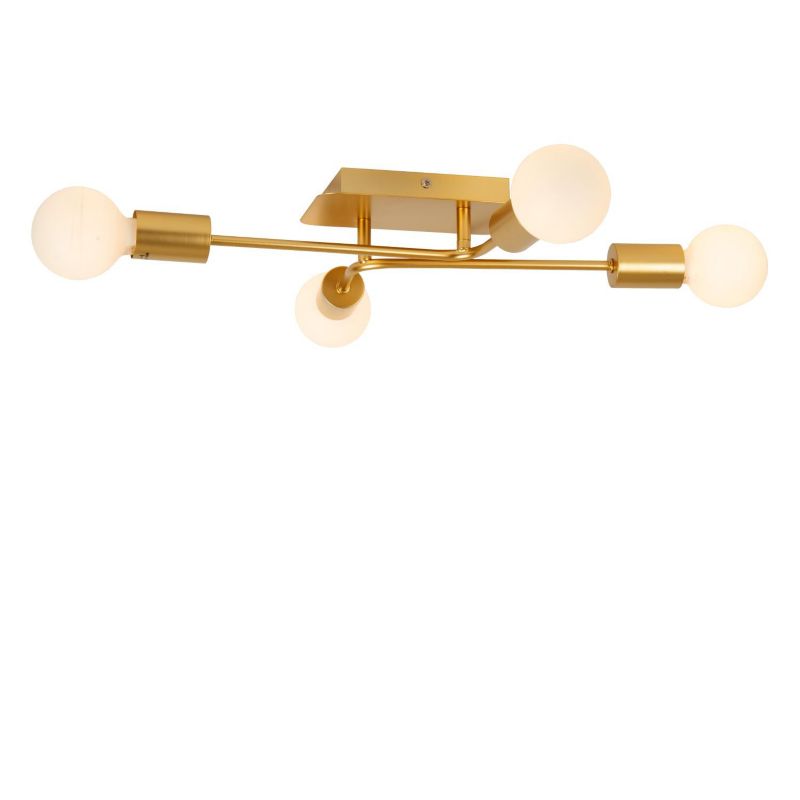 Lampa sufitowa wisząca Lucide Lester 1736 złoto-odcienie złota szerokość 51 cm 4xE27 x 40W 1 szt.