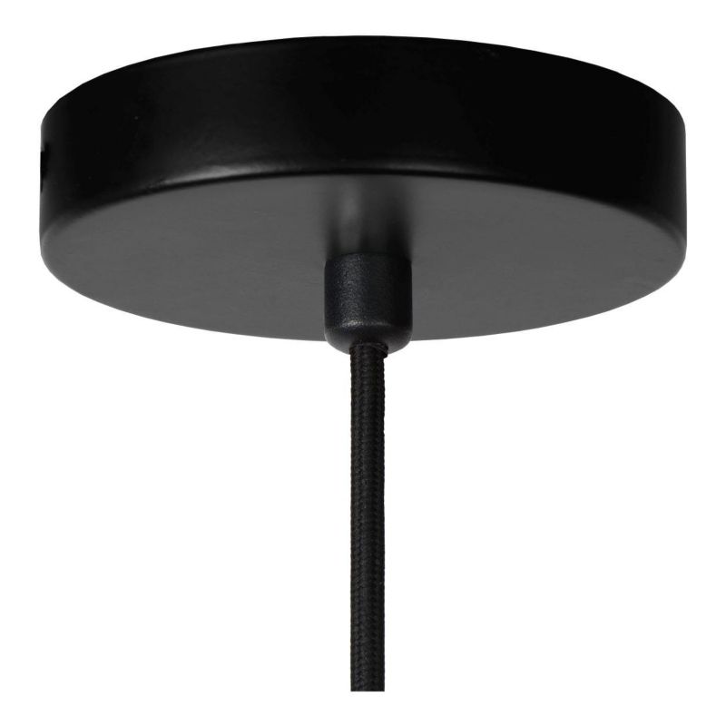 Lampa sufitowa wisząca Lucide Magius 1204 czarno-brązowa szerokość 42 cm 1xE27 x 40W 1 szt.