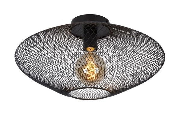 RAFA様 Lampa sufitowa wisząca Lucide Rafa 1308 czarna industrialna