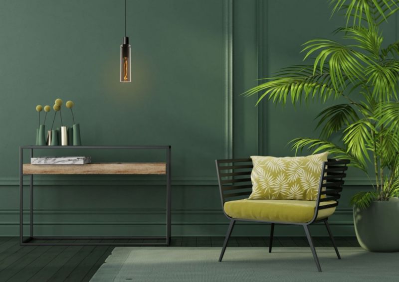 Lampa sufitowa wisząca Lucide Orlando 0724 czarna szerokość 10 cm 1xE27 x 40W 1 szt.