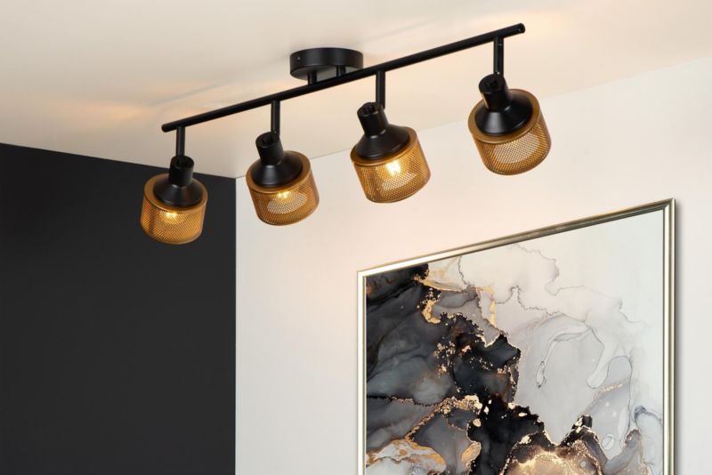 RAFA様 Lampa sufitowa wisząca Lucide Rafa 1308 czarna industrialna
