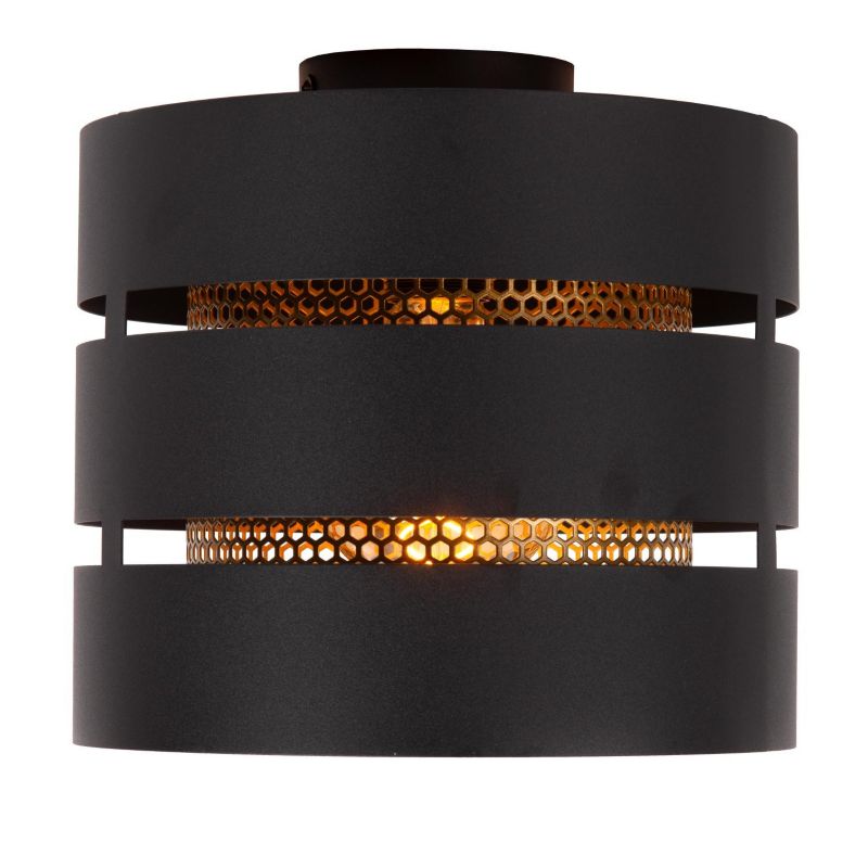 Lampa sufitowa wisząca Lucide Rosas 1804 czarno-złota-odcienie złota nowoczesna 1xE27 x 40W 1 szt.
