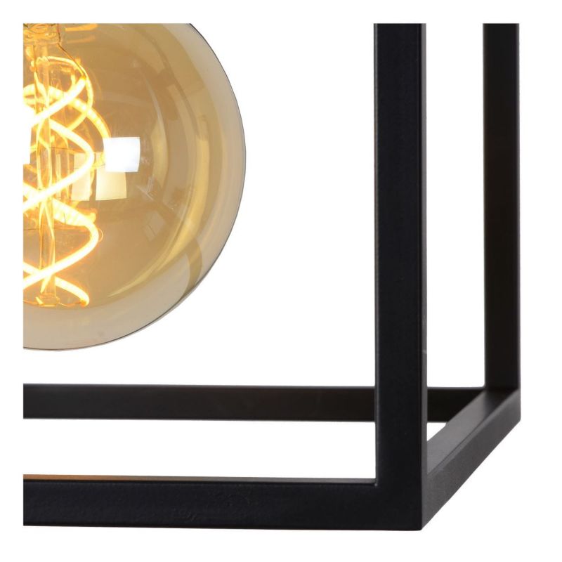 Lampa sufitowa wisząca Lucide Ruben 0156 czarno-złota szerokość 22 cm 1xE27 x 40W 1 szt.