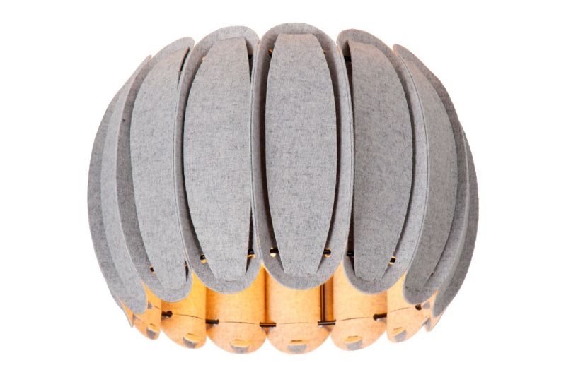 Lampa sufitowa wisząca Lucide Spencer 3659 szaro-odcienie szarości-czarna szerokość 30 cm 1xE27 x 40W 1 szt.