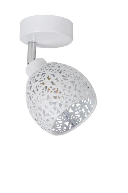 Lampa sufitowa wisząca Lucide Tahar 0394 biała szerokość 9 cm 1xG9 x 40W 1 szt.