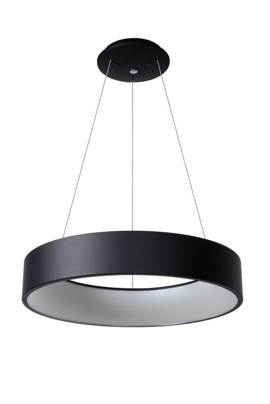 Lampa sufitowa wisząca Lucide Talowe 0707 czarna szerokość 60 cm wbudowany LED 39W 1 szt.