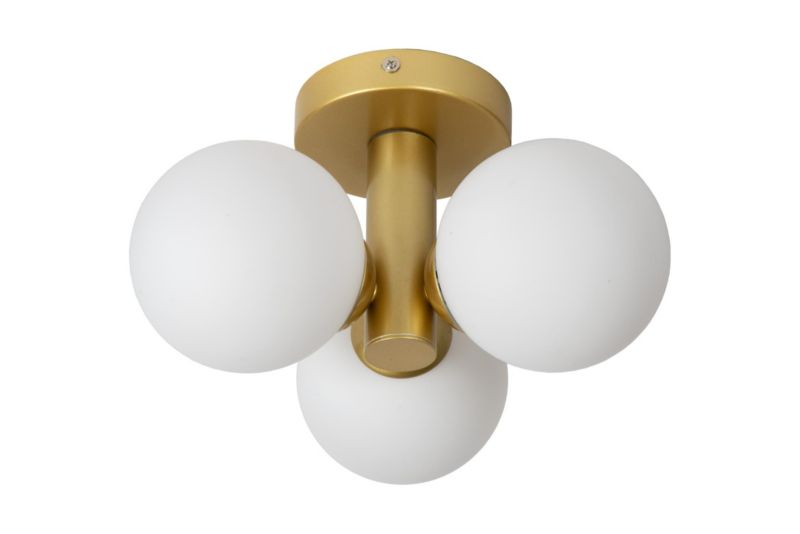 Lampa sufitowa wisząca Lucide Trudy 1011 złota szerokość 28 cm 3xG9 x 40W 1 szt.