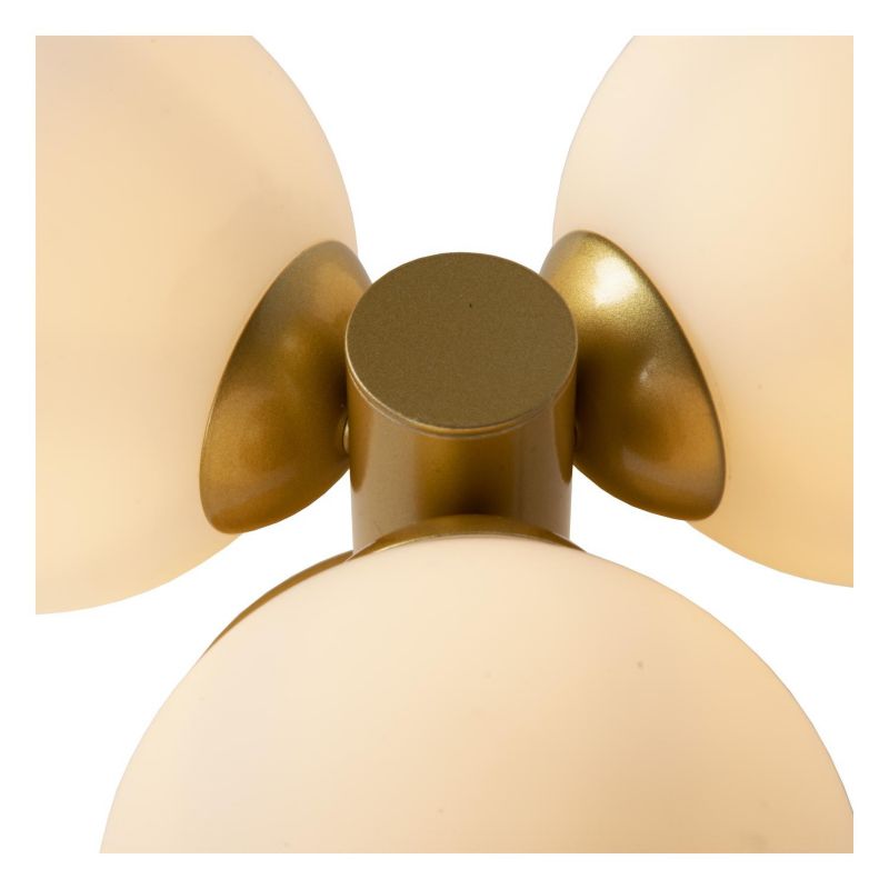 Lampa sufitowa wisząca Lucide Trudy 1011 złota szerokość 28 cm 3xG9 x 40W 1 szt.