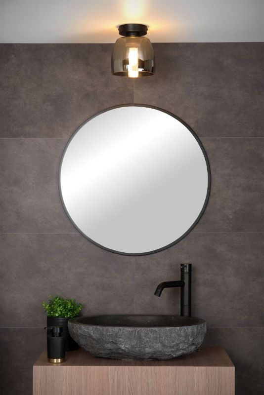 Lampa sufitowa wisząca Lucide Tyler 2625 transparentna-czarna szerokość 16.1 cm 1xG9 x 33W 1 szt.
