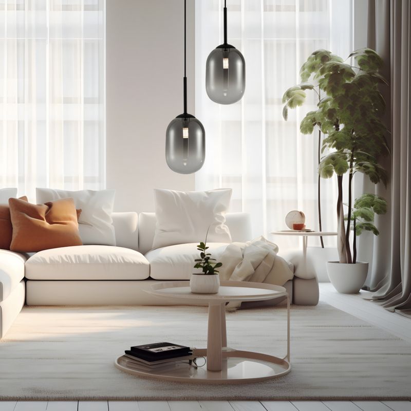 Lampa sufitowa wisząca Milagro Alias 3225 czarna szerokość 12 cm 1xE14 x 40W 1 szt.