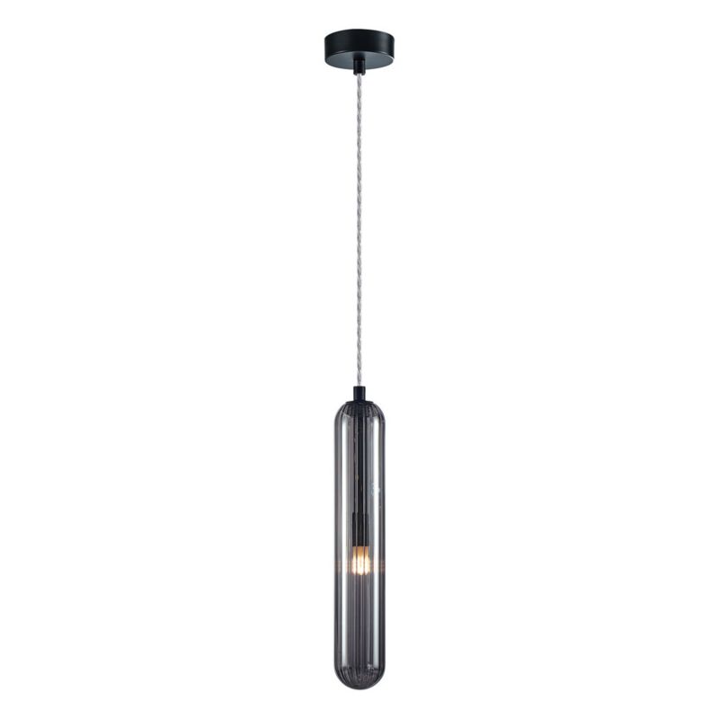 Lampa sufitowa wisząca Milagro Pax 3379 czarna szerokość 8 cm 1xG9 x 9W 1 szt.