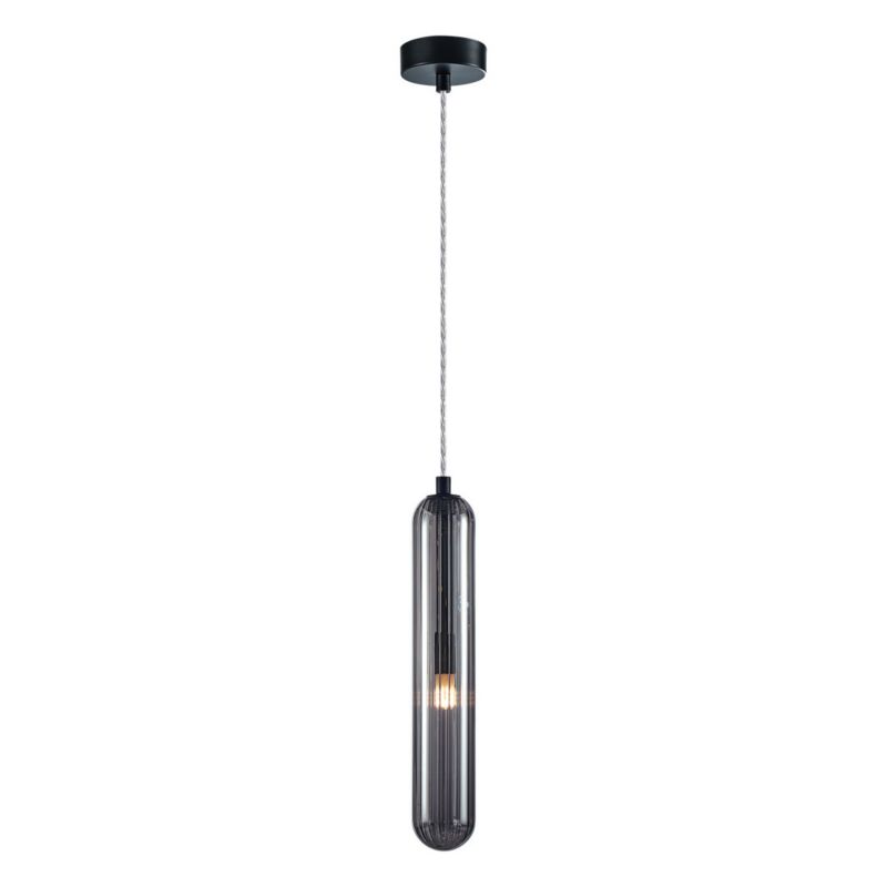 Lampa sufitowa wisząca Milagro Pax 3379 czarna szerokość 8 cm 1xG9 x 9W 1 szt.