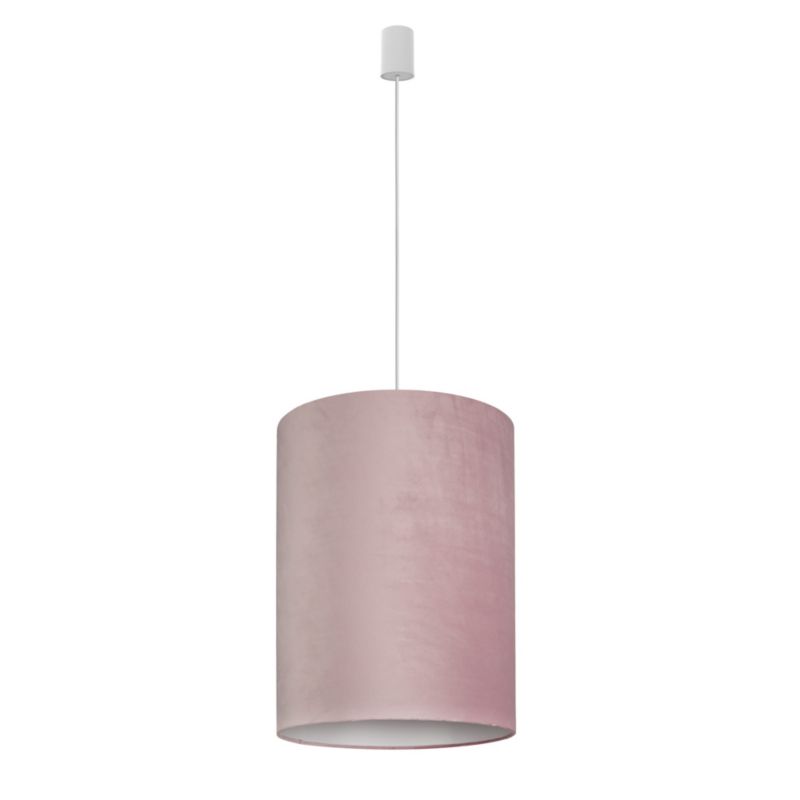 Lampa sufitowa wisząca Nowodvorski Lighting Barrel biało-różowa wym: 184 x 36 x 36 cm 1xE27 x 60W 1 szt.